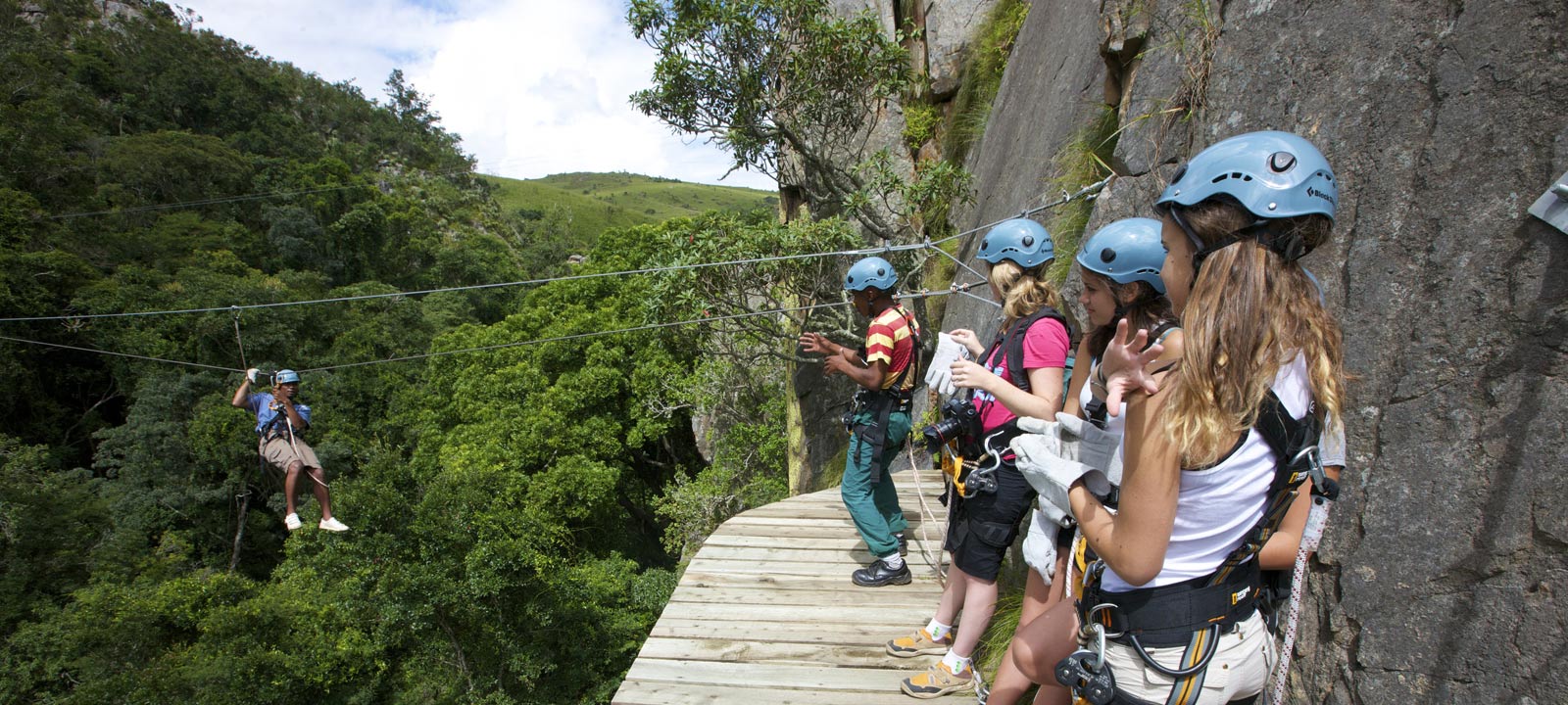 Zip Lining Trees Garden Route